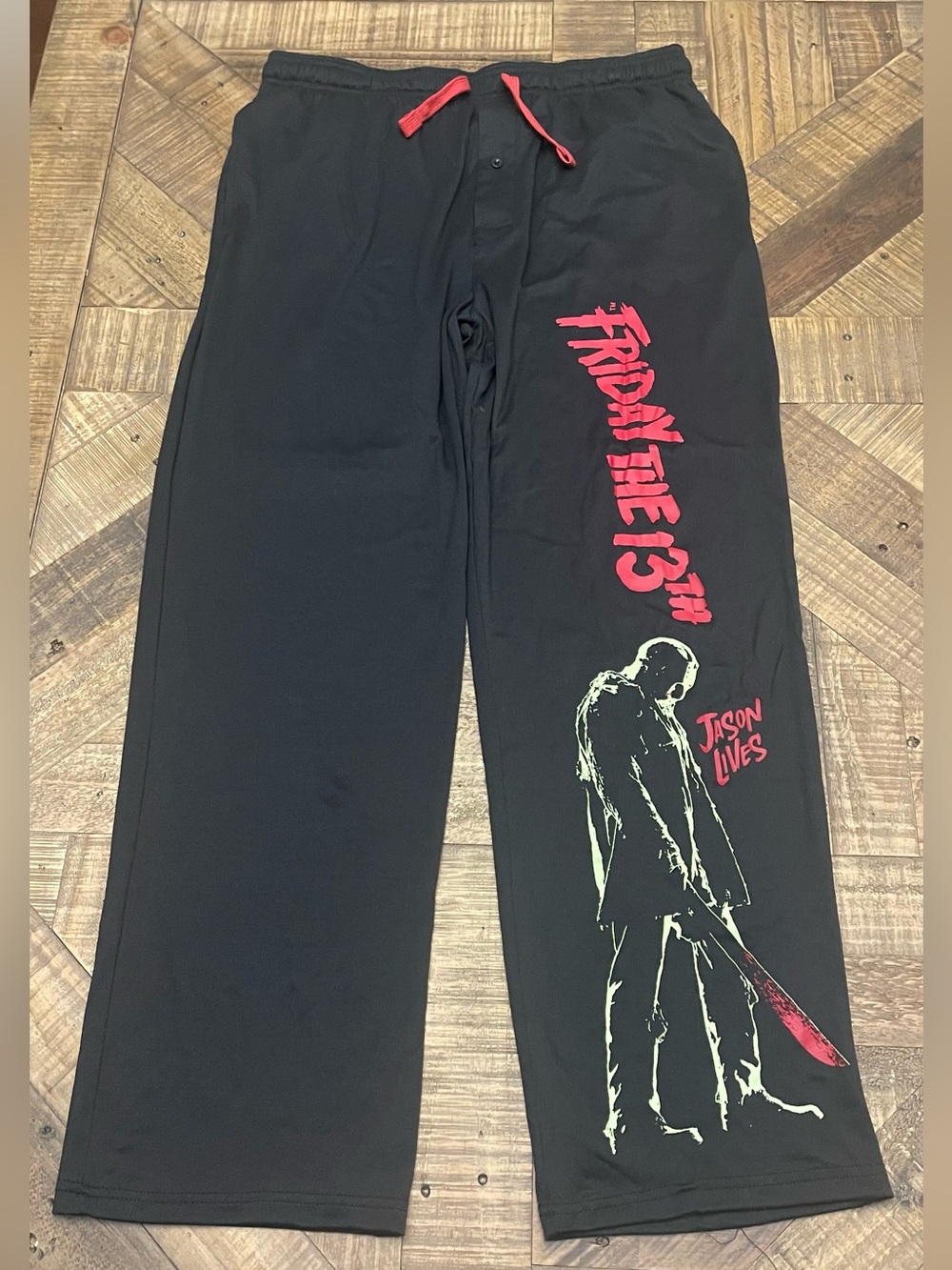 Friday the 13th Part VI: Jason Lives men's lounge pajama pants
